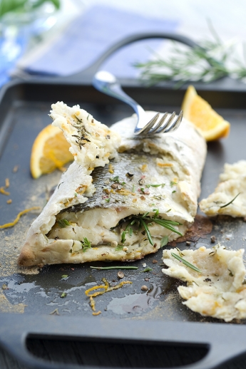Recette Bar en croûte de sel la Baleine Verte Recette Bar en croûte de sel la Baleine Verte